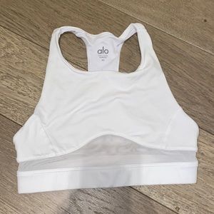 Alo yoga white Sportsbra